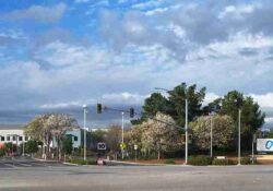 Entrance to Meta's headquarters complex in Menlo Park, California, tags: mit - CC BY-SA